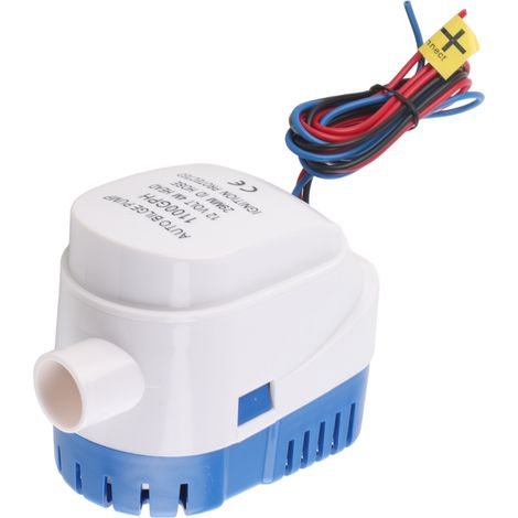 Pompe de cale 12V 1100GPH avec kit d'installation et tuyau de sortie 1-1/8 pour bateau, yacht et camping-car (1/5)