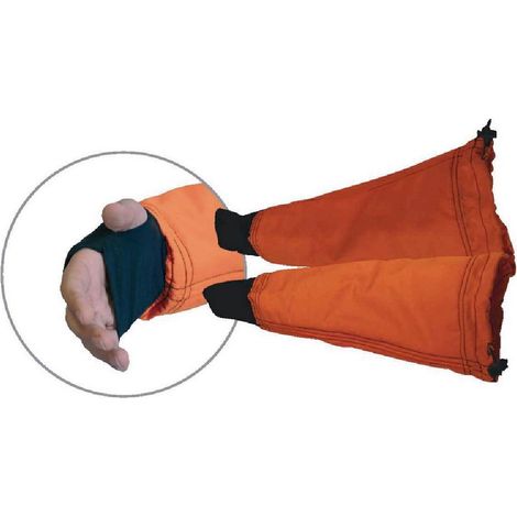 CVL93 MANGUITOS ANTICORTE ROJO ERGONOMICOS C0 16 m/S