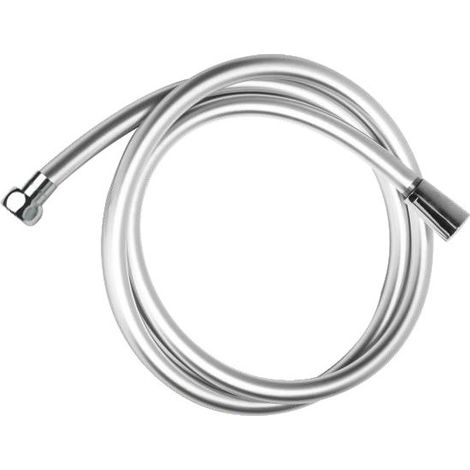 Metaform Flessibile Doccia PVC Argento 150 cm - Leggero e Resistente
