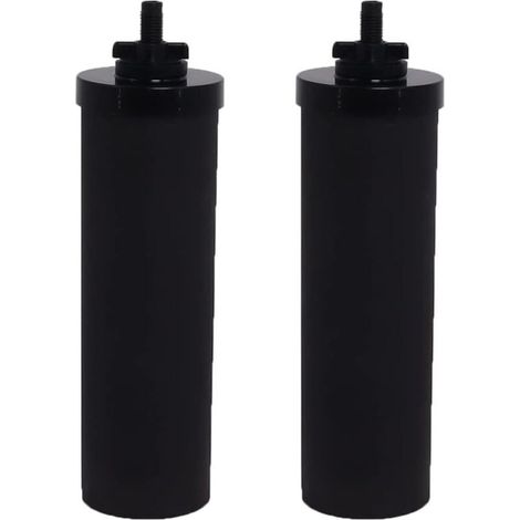 [JAMAIS UTILISÉ]BB-9-2 Filtre à Eau Compatible avec Ber-key Purification Éléments Cartouche D'élément Noir Filtre à Eau Premium Compatible avec Series Travel Big Royal Imperial Crown Light   (2 Pièces