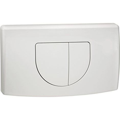 Cornat APV200 Plaque de declenchement pour vwc19 Blanc, 2 debits, Multicolore