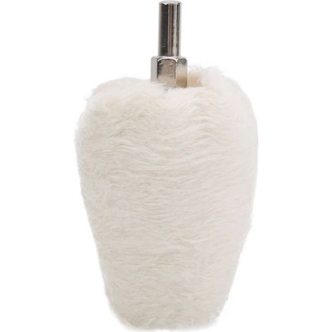 Ortviai Roue de polissage conique en coton blanc 55 mm pour perceuse électrique – finition miroir (1/5)