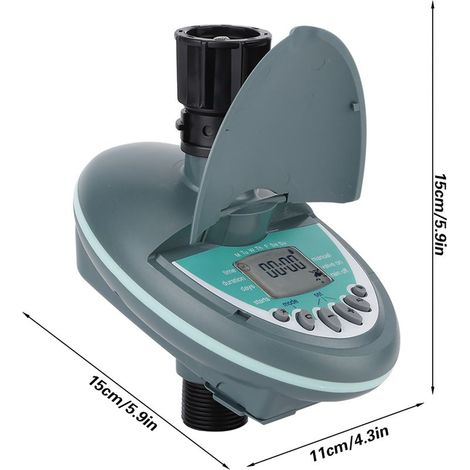 [Télécommande d'Irrigation Intelligente] + G3/4in Prise Male Femelle + Contrleur d'Eau Automatique + Minuterie d'Arrosage Garden (1/4)