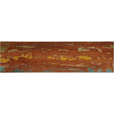 Tischplatte 120x20x3,8 cm Rechteckig Altholz Massiv