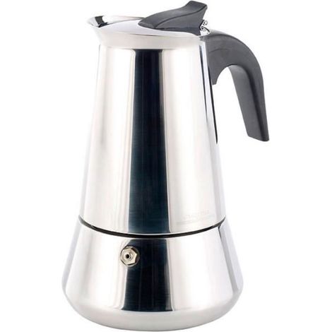 Cafetière italienne design - Cucina Dimodena - Pour induction - Filtre - 15 bar - Gris (1/2)