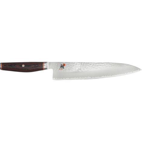 ZWILLING 34073-241 Miyabi 6000 MCT Coltello Gyutoh Lama 24 cm Acciaio Micro Carbide MC63 Manico Legno Pakka Cocobolo colore Nero (1/2)