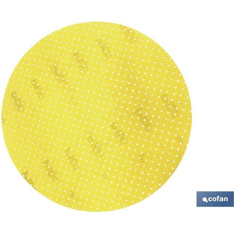 Disque de ponçage micro-perforé ø225 mm G-40 avec Velcro, haute qualité et longue durée de vie