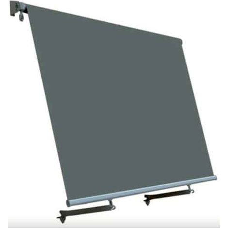 TENDA DA SOLE A CADUTA BALCONE SENZA CASSONE 3x2,5 MT BRACCI GRIGIO 3903G
