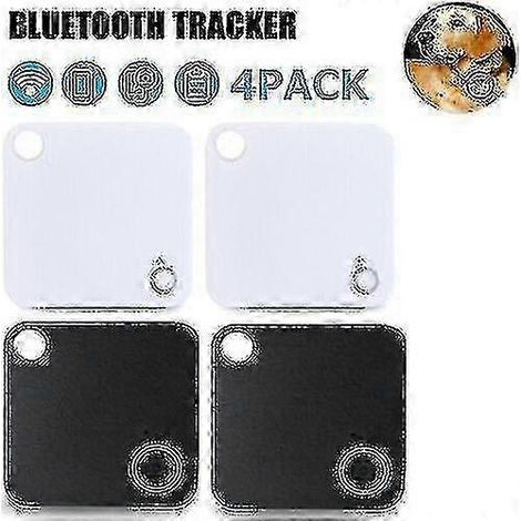 Lot de 4 traceurs Bluetooth - Batterie remplaçable, GPS, localisateur de clés et d'animaux. (1/5)