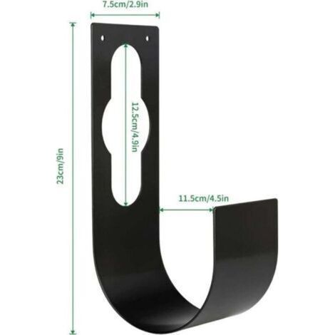 Supporto estensibile per tubo da giardino, gancio per rubinetto, 23 x 11,5 x 7,5 cm (1/2)
