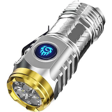 HONORNIC - Lampes torches LED portables rechargeables à haute luminosité