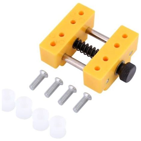 Outil de réparation d'artisanat portable 10,0 × 9,0 × 4,0 étau de loisir pour perceuse à colonne, montre artisanale, outil de serrage pour bijoux