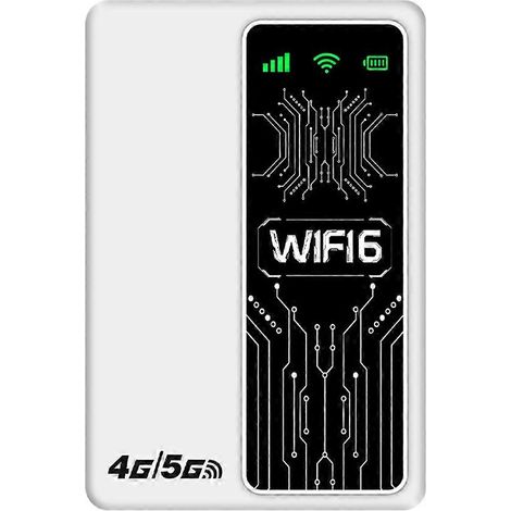 Routeur 4G/5G LTE WiFi6 300 Mbps, modem WiFi portable 4G, emplacement pour carte SIM 5G, répéteur de signal, édition asiatique (1/5)