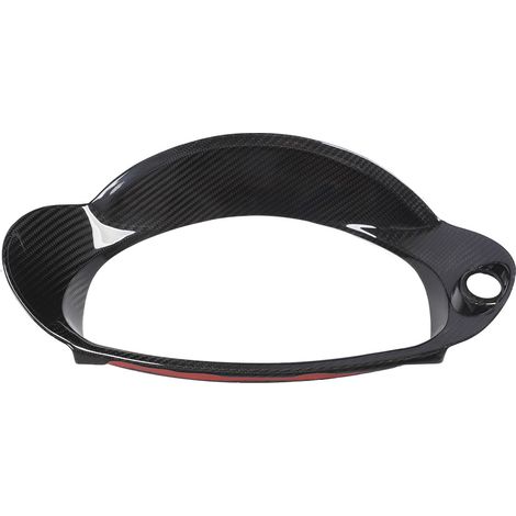Couverture de cadre de tableau de bord de voiture en Fiber de carbone sèche, garniture de tableau de bord brillante de remplacement pour Subaru BRZ 2022 et versions ultérieures (1/5)