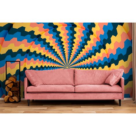 Papier Peint Art & Déco - Illusion Optique - 150 x 250 cm (1/2)