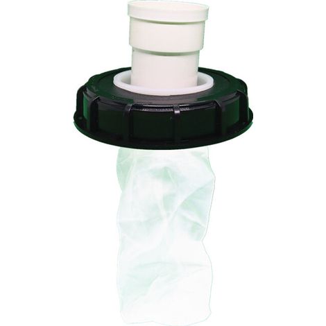 Coperchio per serbatoio con filtro lavabile in nylon per serbatoio di acqua piovana da 1000 litri, filtro accessorio per coperchio serbatoio, filtro per acqua piovana in nylon (testa dritta)