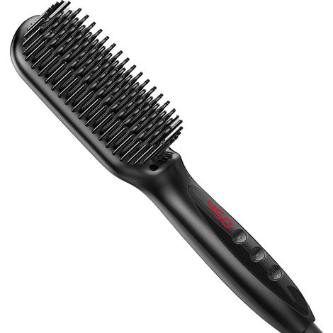 Brosse Lissante - Technologie Ionique Négative - Température 75 °C - Pour Tous Types De Cheveux - 1 Pièce (1/5)