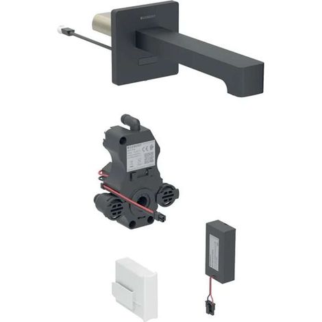 Robinetterie de lavabo Geberit Brenta, saillie 220mm, sans (1/2)