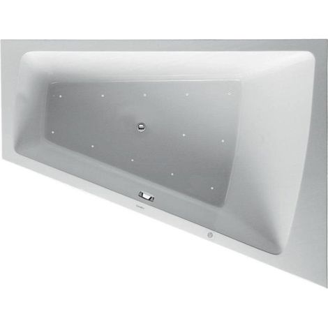 Duravit Paiova Whirlpool, Einbauversion, 1 Rückenschräge rechts, (1/5)