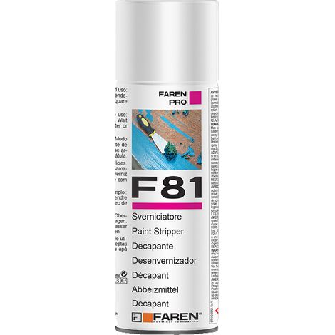 Spray Nettoyant Décapant De Sécurité F81 Faren 400ml - Faren