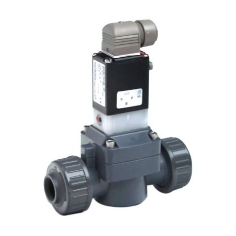 GF Magnetventil 165 PVC-U/EPDM 230VAC d 20 Muffe