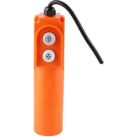 UlisemInterrupteur à Bouton de Levage électrique étanche avec Condensateur, Commande de Grue pour Chariot élévateur D'ascenseur 250-500 V 30 µF