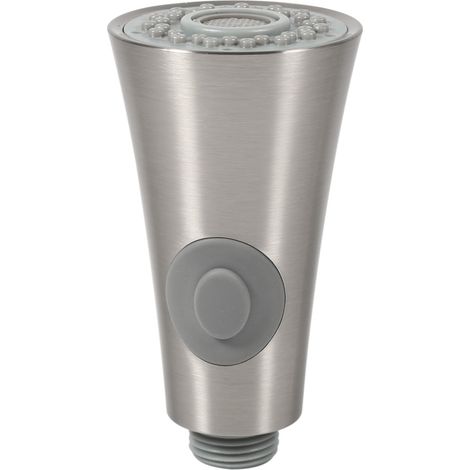 Robinet de cuisine en plastique ABS 1/2" avec douchette extractible de rechange en acier. (1/5)