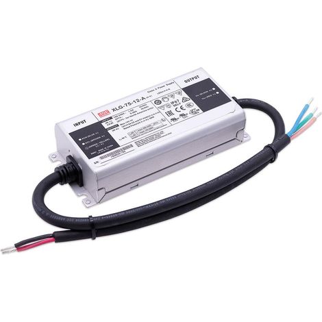 Mean Well XLG-75-12-A LED Netzteil 60W 12V 5A IP67 Schaltnetzteil CV (1/4)