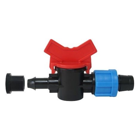 VALVOLA DI ARRESTO DEL NASTRO GOCCIOLANTE DA 16 MM CON ANELLO IN GOMMA OFFERTA ESCLUSIVA