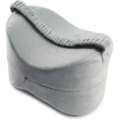 Almohada para las rodillas, de espuma viscoelástica, ergonómica, con funda lavable, para dormir de lado, para el embarazo. (1/5)