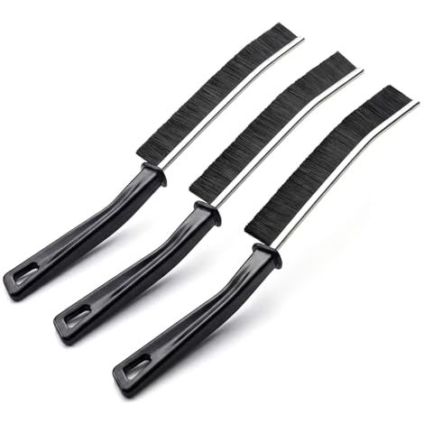 Brosse à Joints à Poils Durs pour Nettoyer Les Coins et Fentes, Brosse Nettoyage Idéale pour Carrelage, Salle de Bain, Cuisine et Douche (1/5)