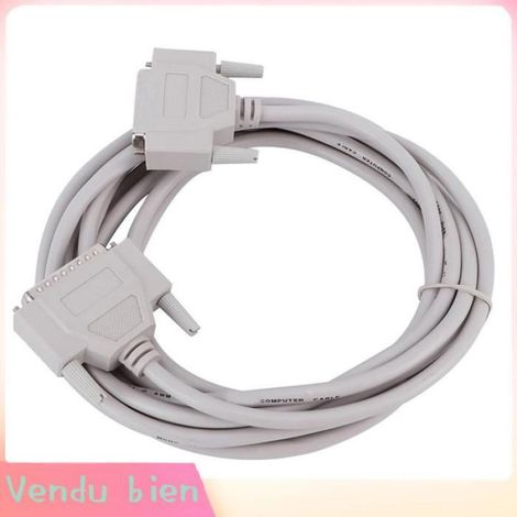 Garosa Câble d'extension parallèle Câble Parallèle Flexible à 25 Broches DB9 Mâle à Femelle pour Machine de electronique mouvement (1/4)