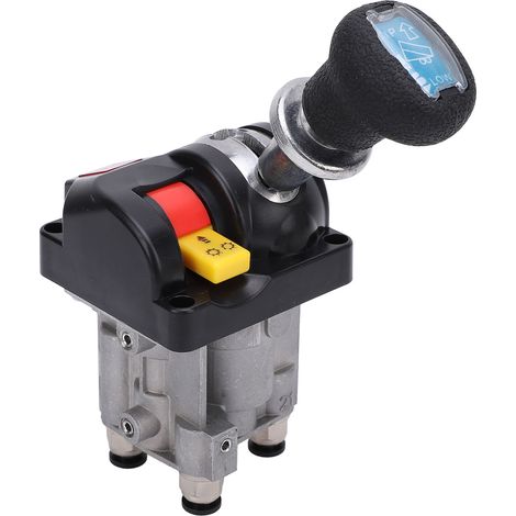 Ortviai Distributeur hydraulique proportionnel pour benne basculante – DK34-B – 4 positions, commutateur PTO avec freinage contrôlé (1/5)