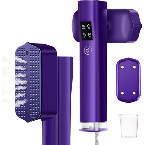 Défroisseur Vapeur de Voyage, 2 en 1 Steamer Portable & Fer à Repasser, Chauffage Rapide, 1200W Defroisseur Vetement avec 100ml Réservoir d'eau e 4 Modes, pour les Voyages et la Maison (1/5)