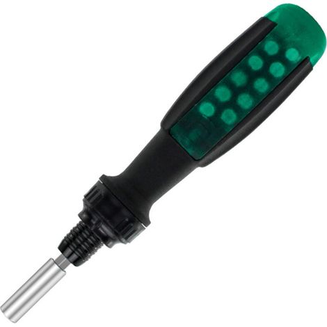 Tournevis multi-bits portables 11 en 1 Tournevis à cliquet Télescopique CR-V Outil multifonction magnétique avec 10 tailles d'embouts Torx Embouts de triage croisés à fente (1/5)