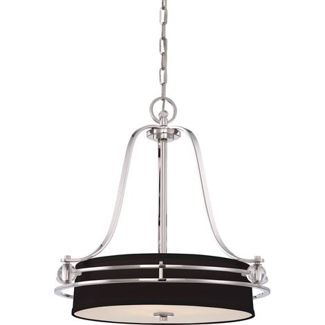 Elstead Gotham - 4 Lichtdeckenanhänger Imperial Silver, E27 (1/5)