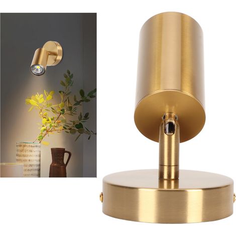 Verstellbare LED-Nachttischlampe mit warmem 3000K-Licht, für Schlafzimmer und Innenbeleuchtung (1/5)