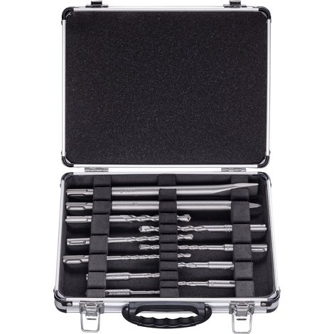 Bosch 11-tlg SDS plus-1 Hammerbohrer- und Meißel-Set