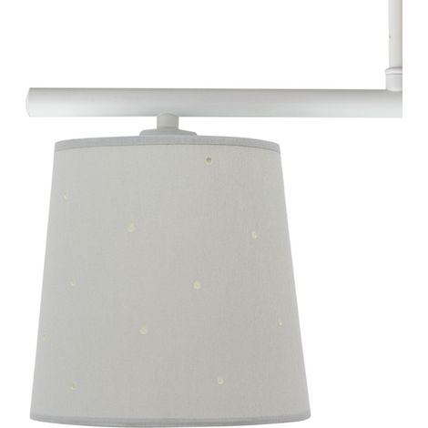 Lampara consciencia 2xe14 gris regx39x16 cm (1/3)