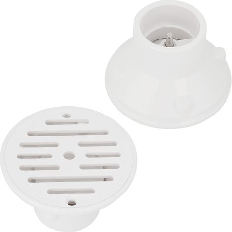 Accessoire de remplacement pour bonde de piscine à débit réglable en PVC, sortie et entrée de vidange, raccord de remplacement (1/5)