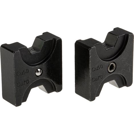 Jeu de matrices de rechange RS PRO, taille de fil 50mm², Attache de câble tubulaire RS PRO Hydraulic Crimp Tool ( Prix pour 1 ) (1/4)