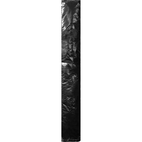 Copertura per ombrellone impermeabile da esterno 175 x 35 cm pratica cerniera stile contemporaneo in polietilene nero 020045951