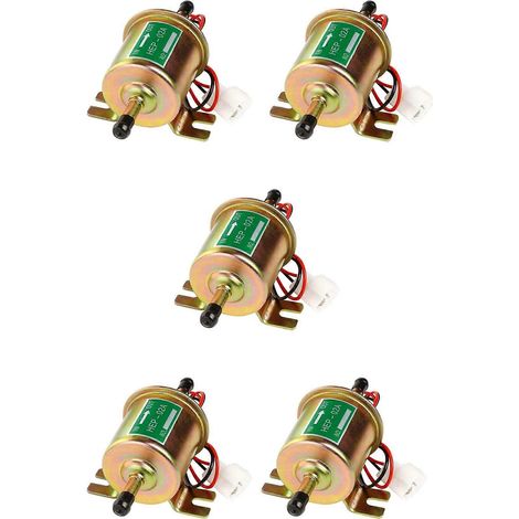 Pompe à carburant universelle 12 V HEP-02A (5 unités) - Pompe électrique à essence basse pression pour pétrole brut (1/5)