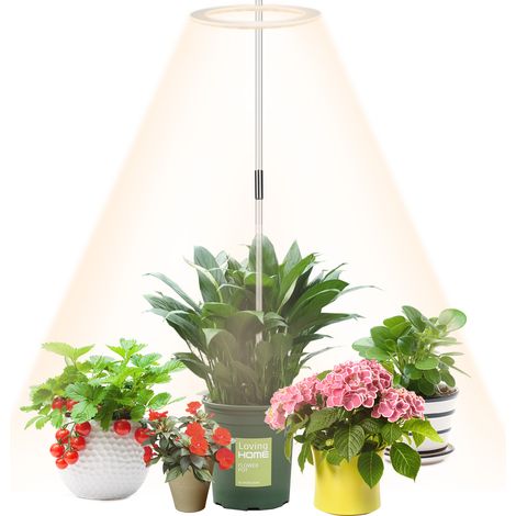 Lampe horticole LED à spectre complet pour une utilisation en intérieur – lampe de croissance pour plantes d'intérieur (végétation, floraison) (1/5)