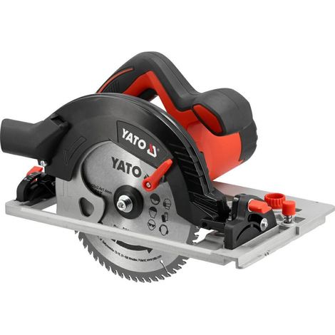Sierra eléctrica Yato 1600 W hoja 190 mm plata