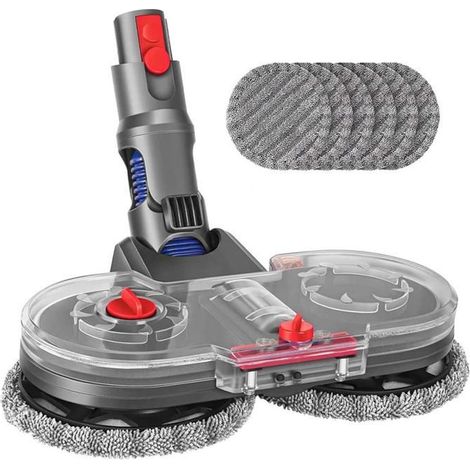 Aspiradora Dyson V12 Detect Slim con accesorio de mopa eléctrica, 6 mopas y depósito de agua extraíble (1/4)