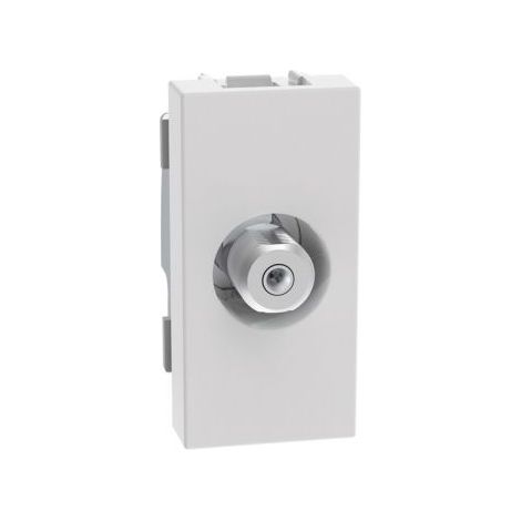 Bticino MatixGo Connettore coassiale TV tipo F Bianco - JW4202F