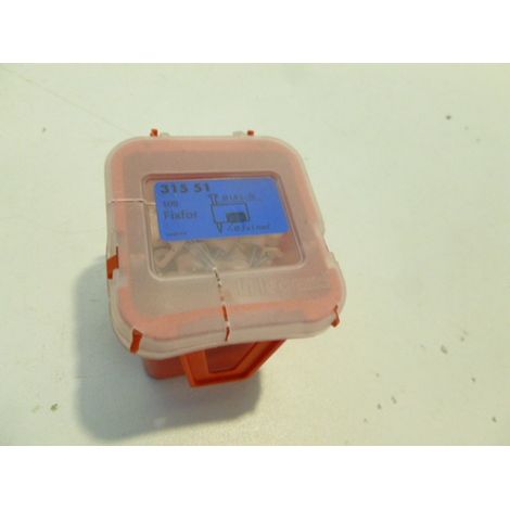 Attache Fixfor blanche pour câble méplat 2x1mm² (1/3)