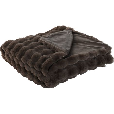 Manta Poliester 220X240X1 850 Gsm Cama Marron