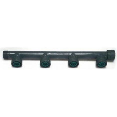 IBEROGARDEN COLECTOR PVC SERIE PROFESIONAL DE 4 SALIDAS